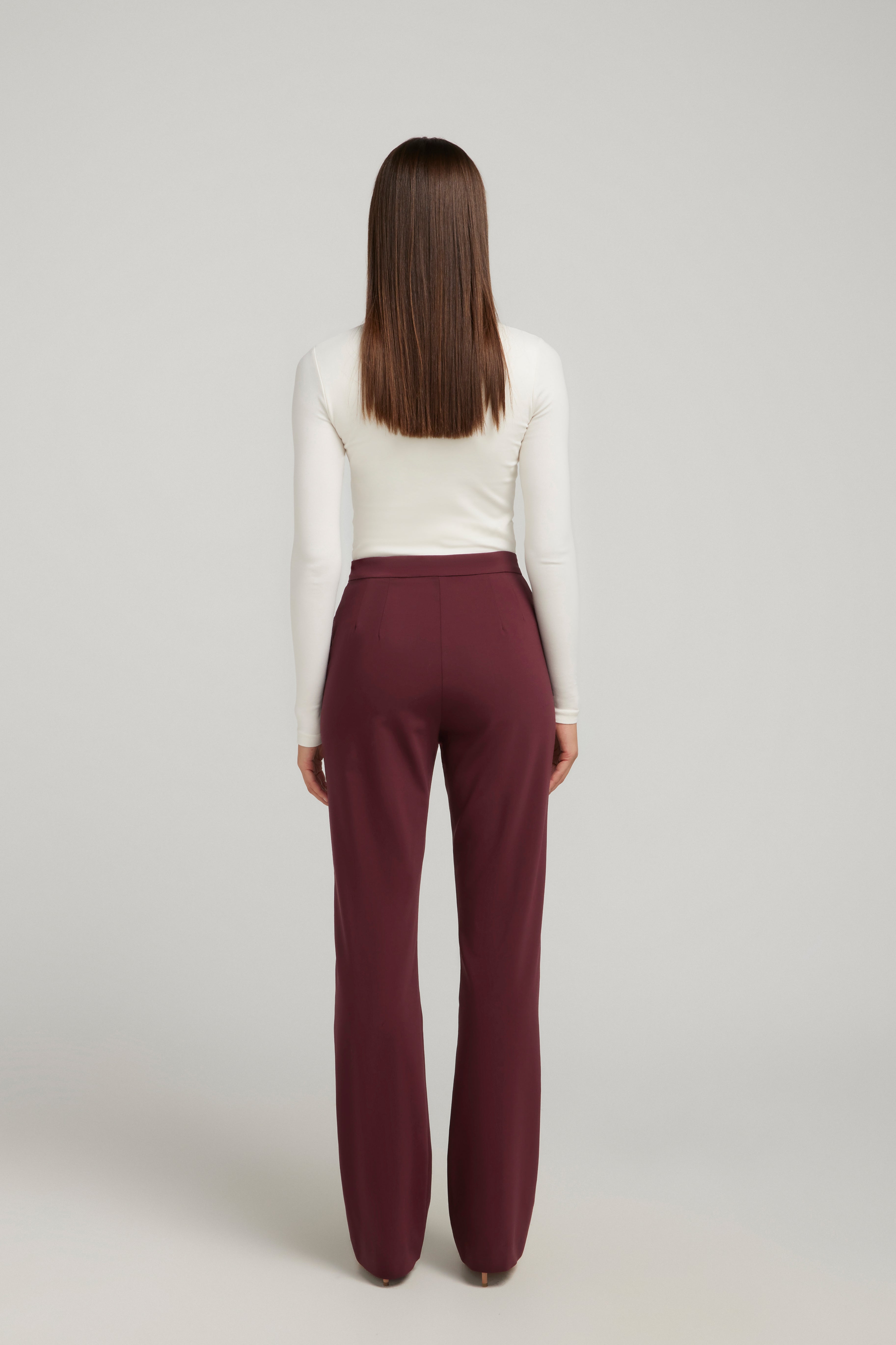 LONGLINE TROUSER SANGIOVESE