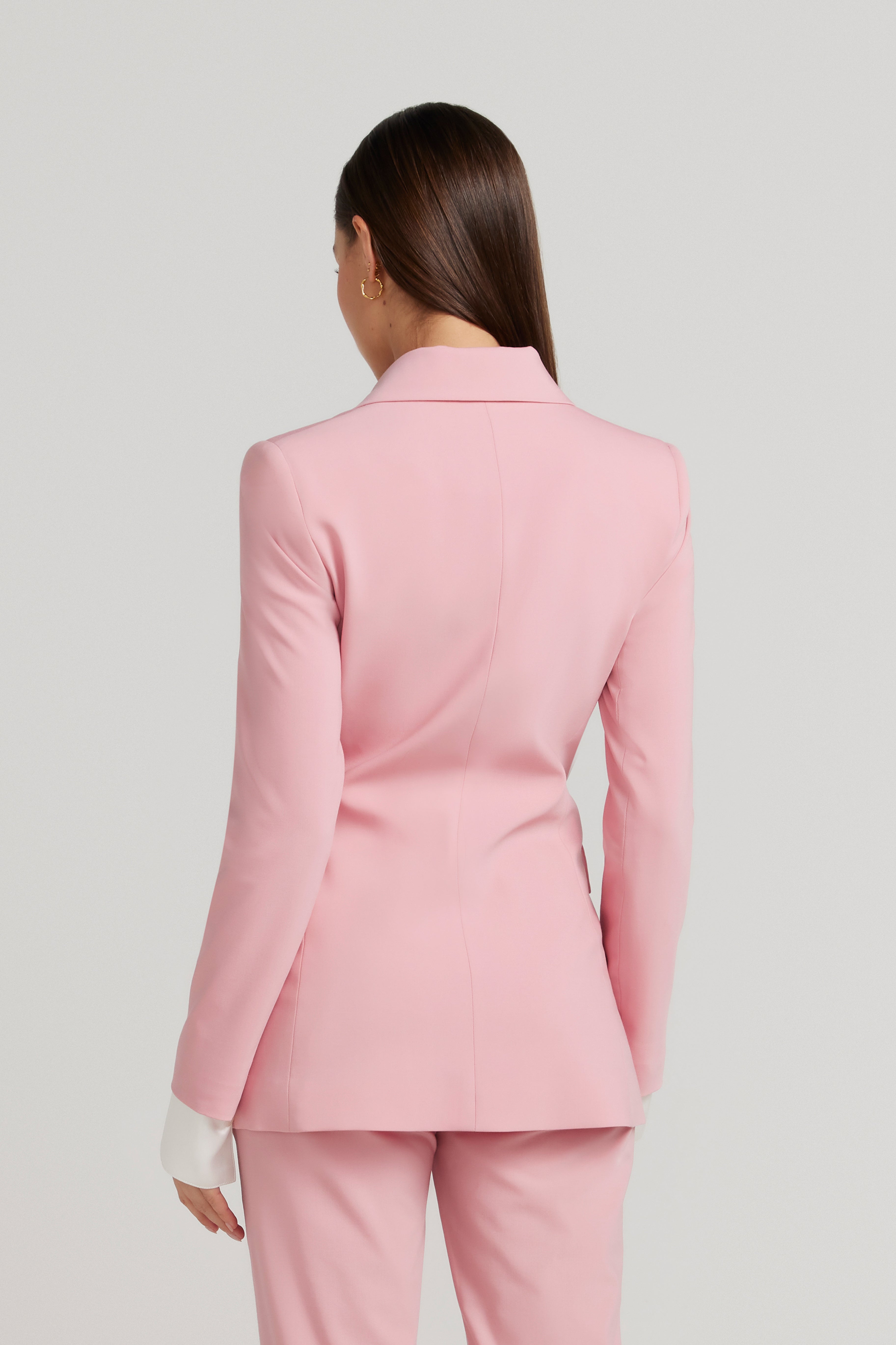 DOUBLE BREASTED BLAZER PEONY