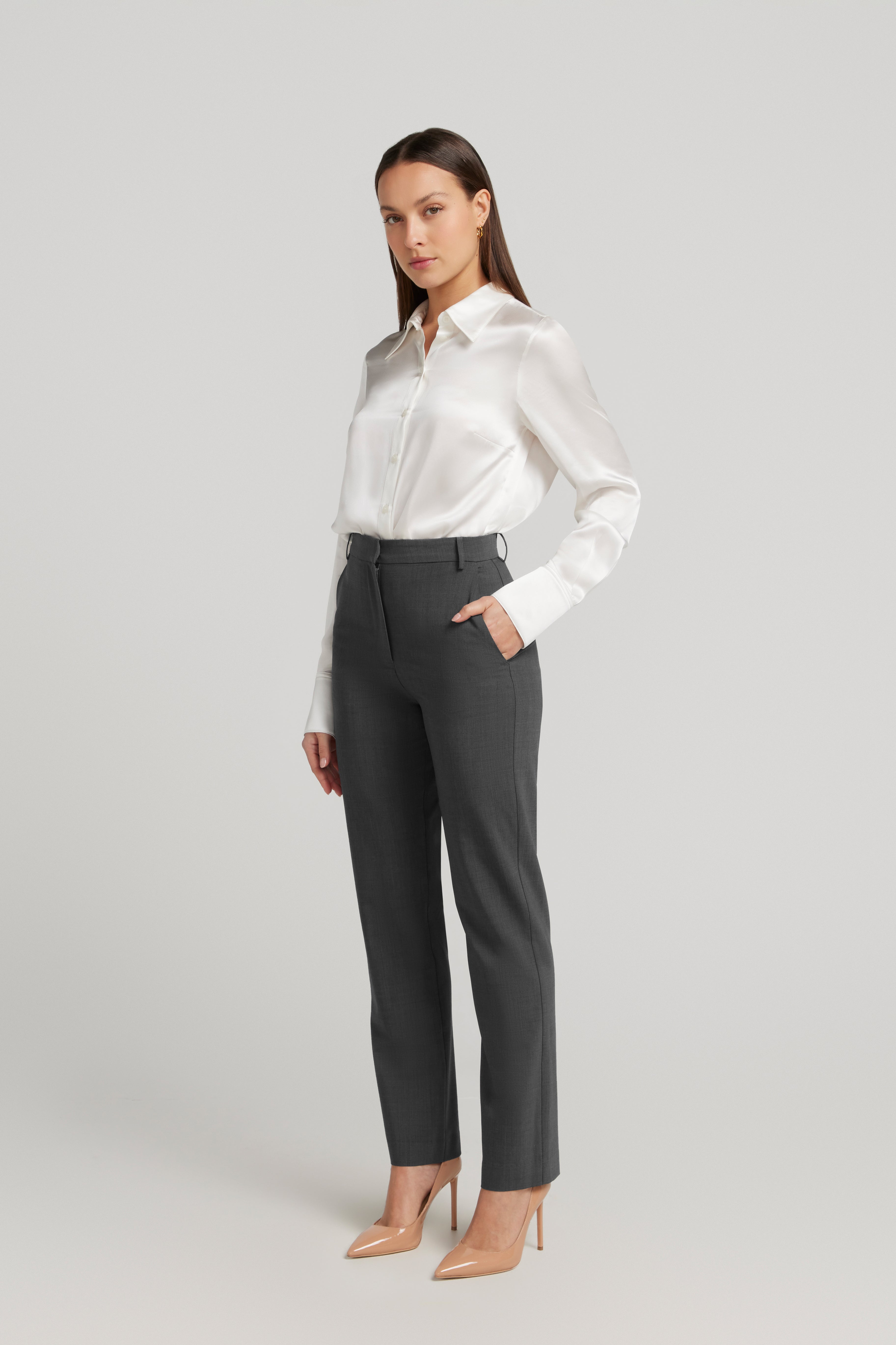CLASSIC TROUSERS GREY