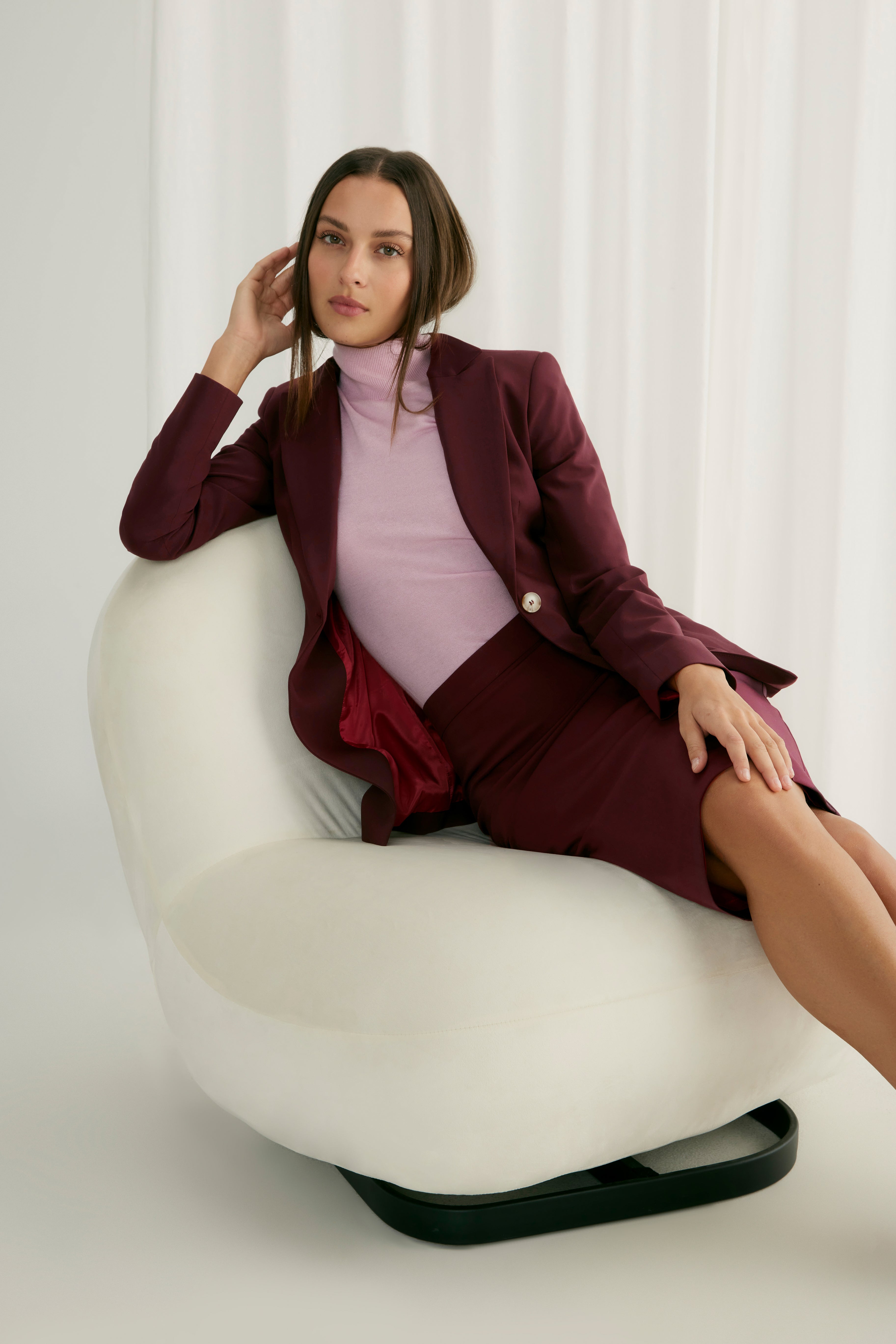 PENCIL SKIRT SET SANGIOVESE