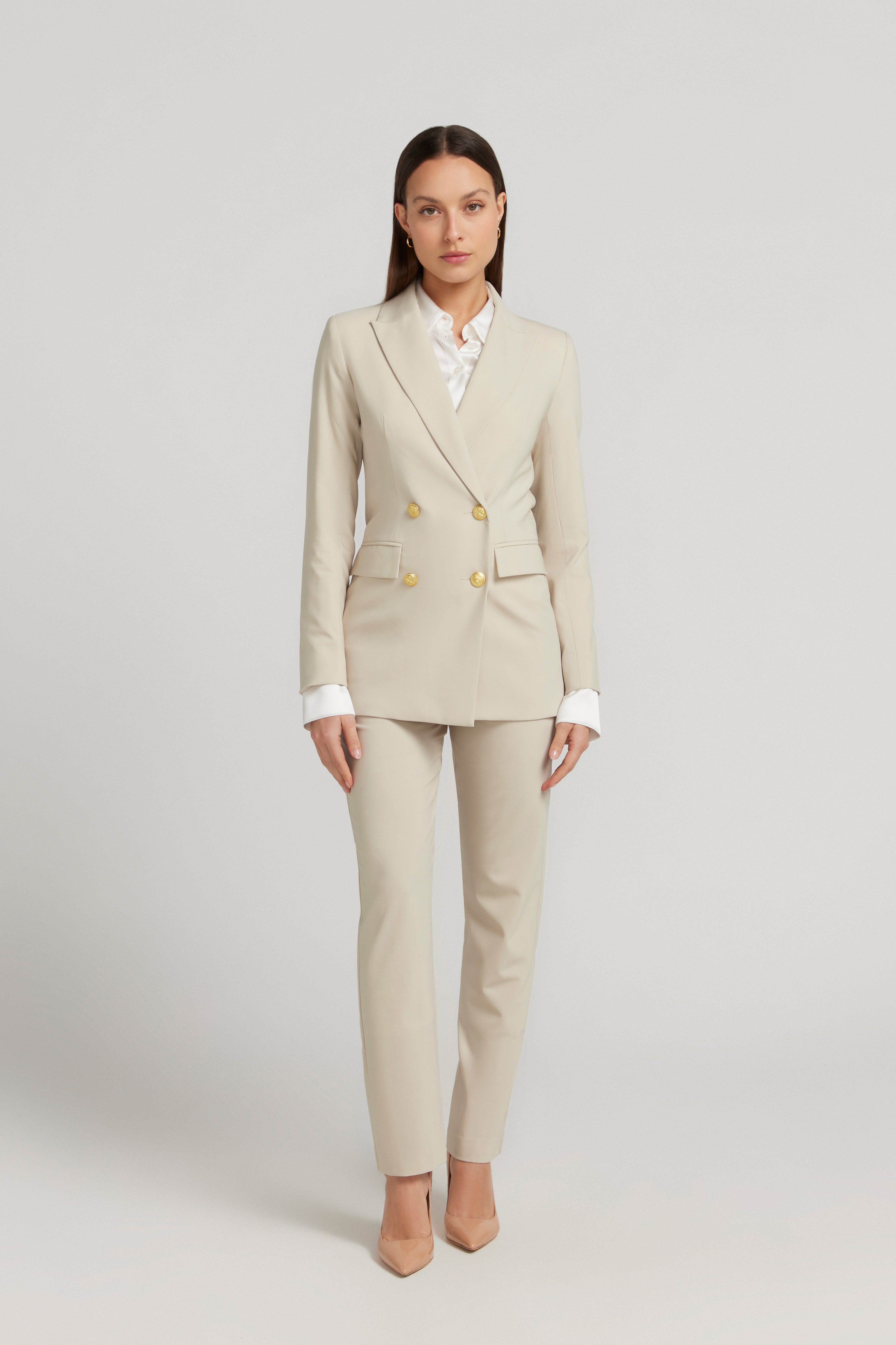CLASSIC TROUSER SET LATTE
