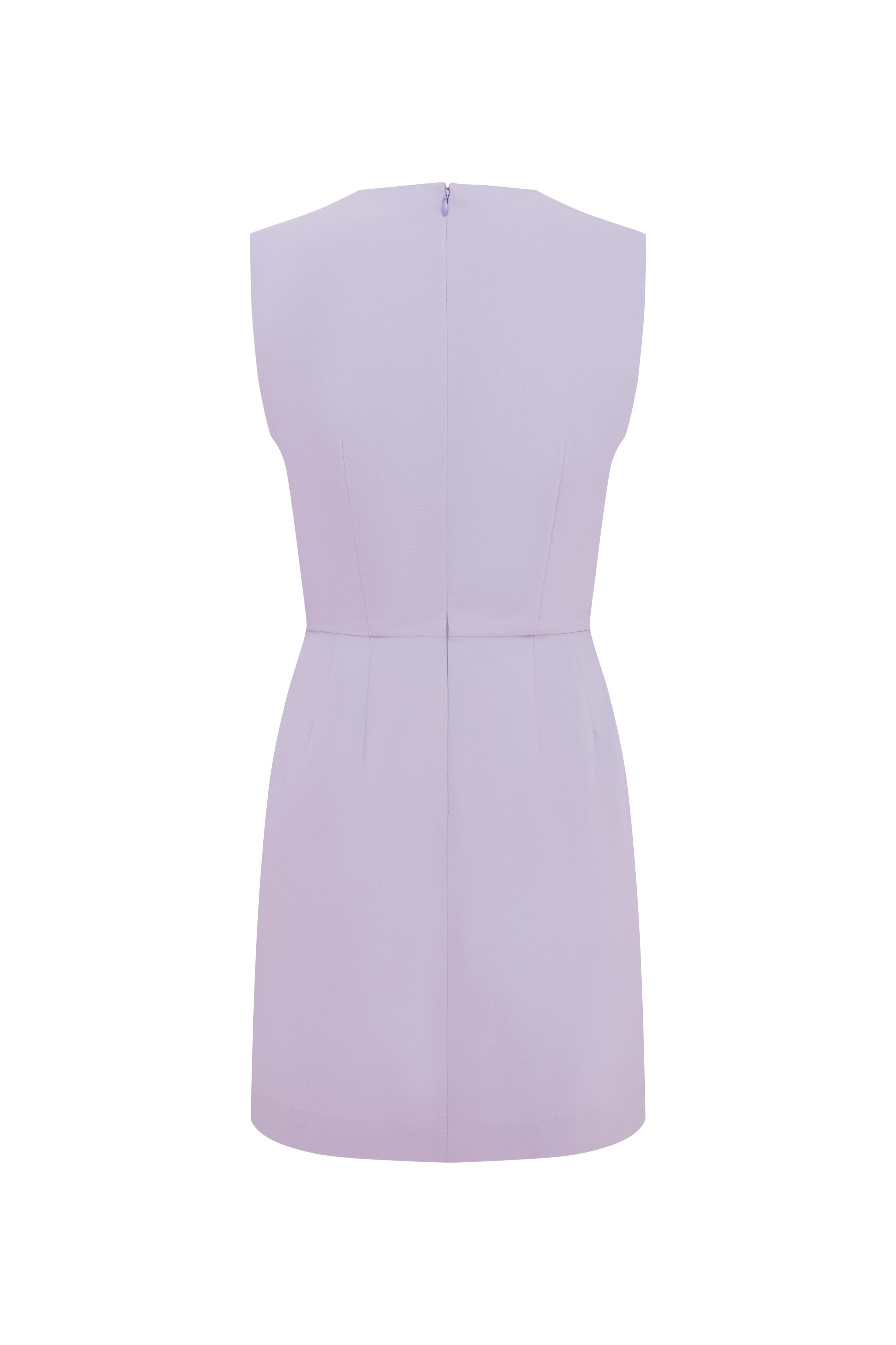 A-LINE DRESS WISTERIA