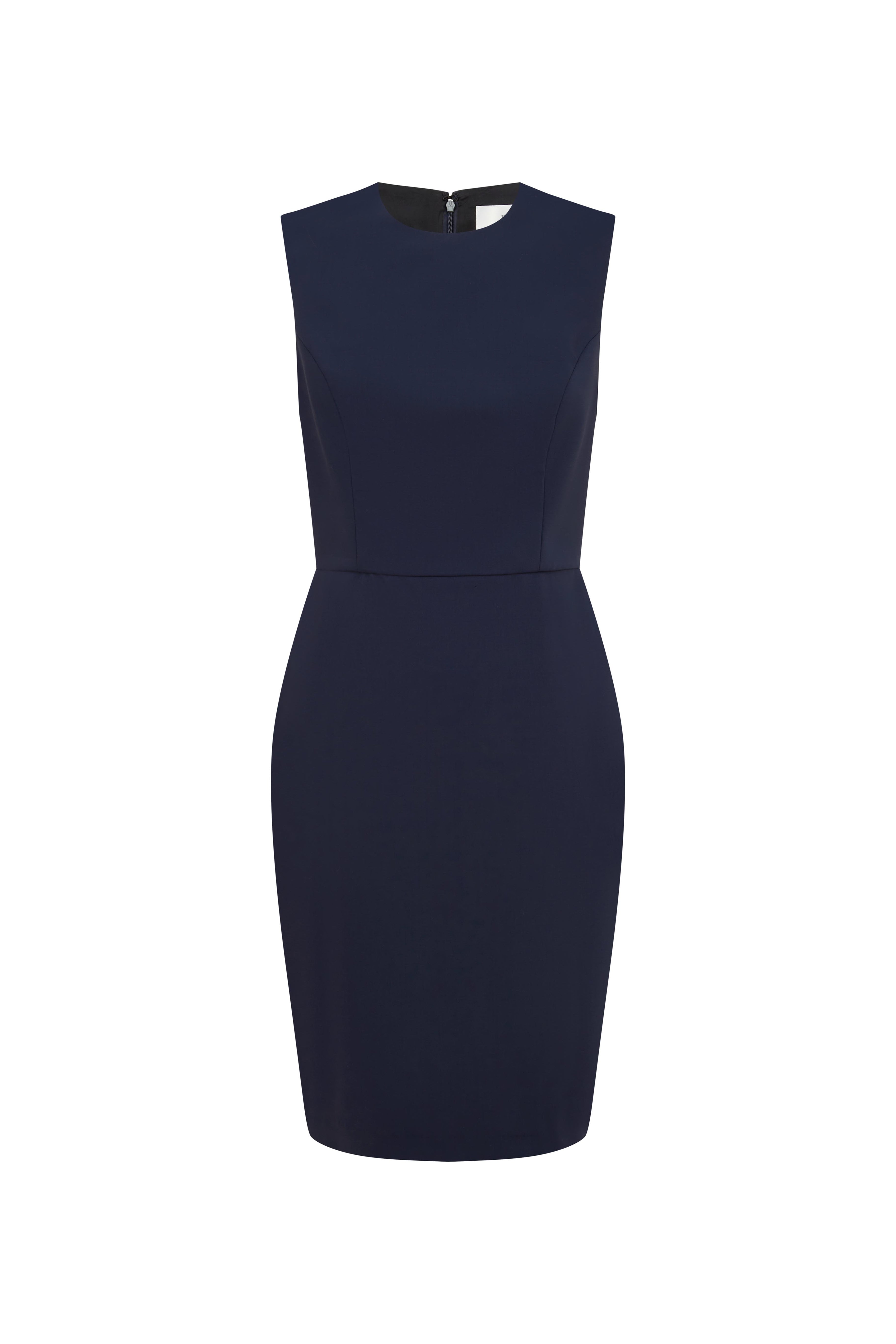 PENCIL DRESS NAVY