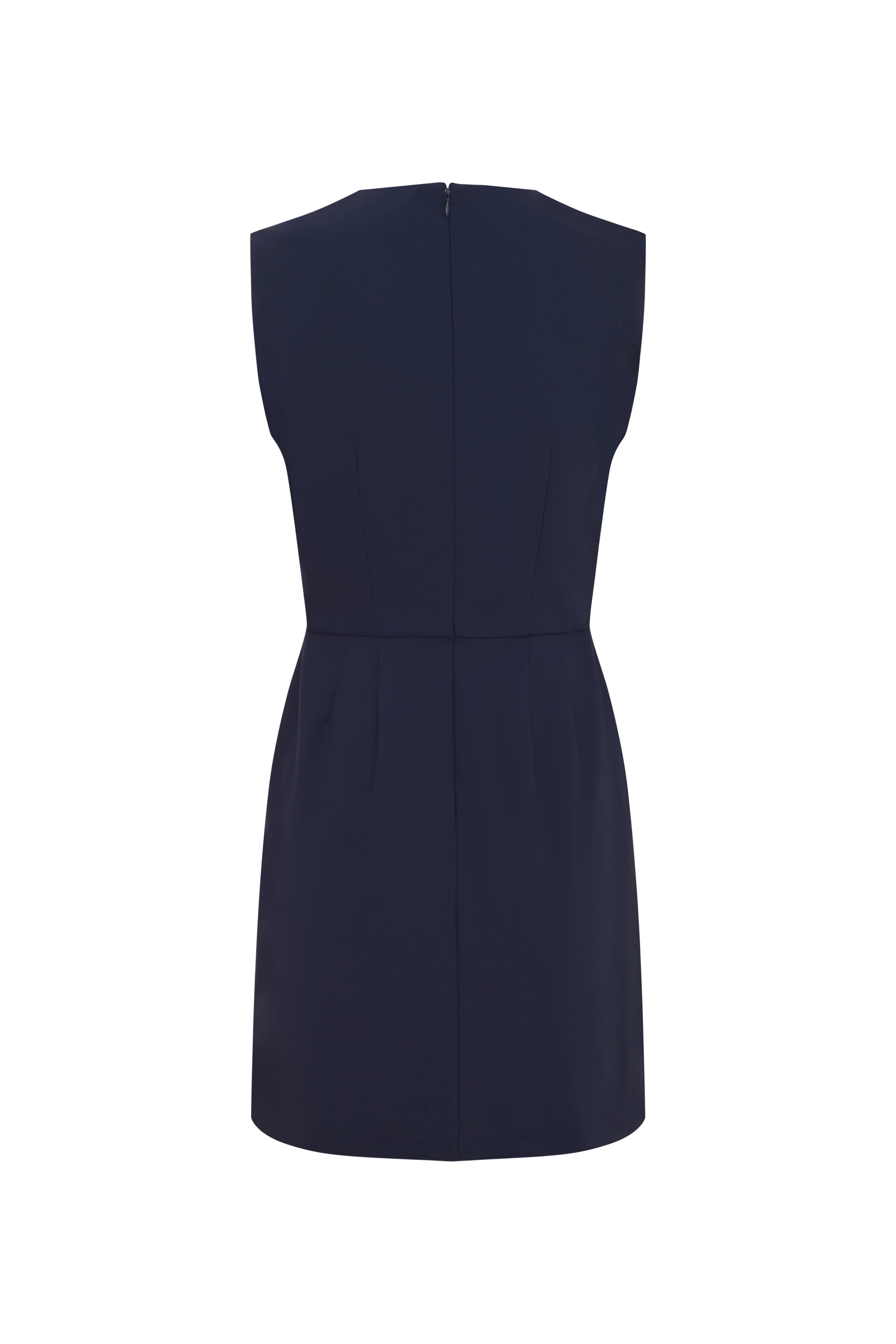 A-LINE DRESS NAVY