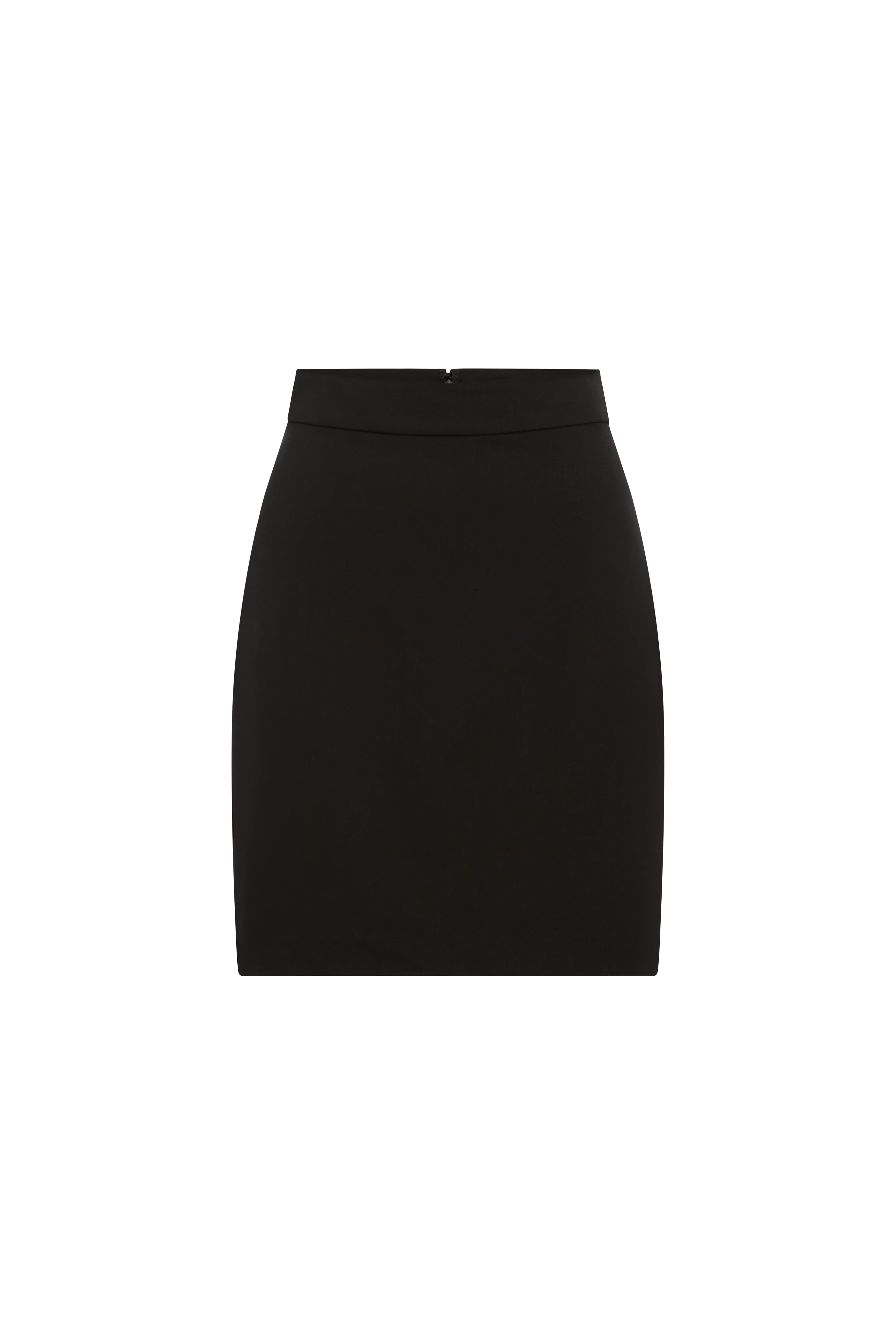 A-LINE SKIRT BLACK