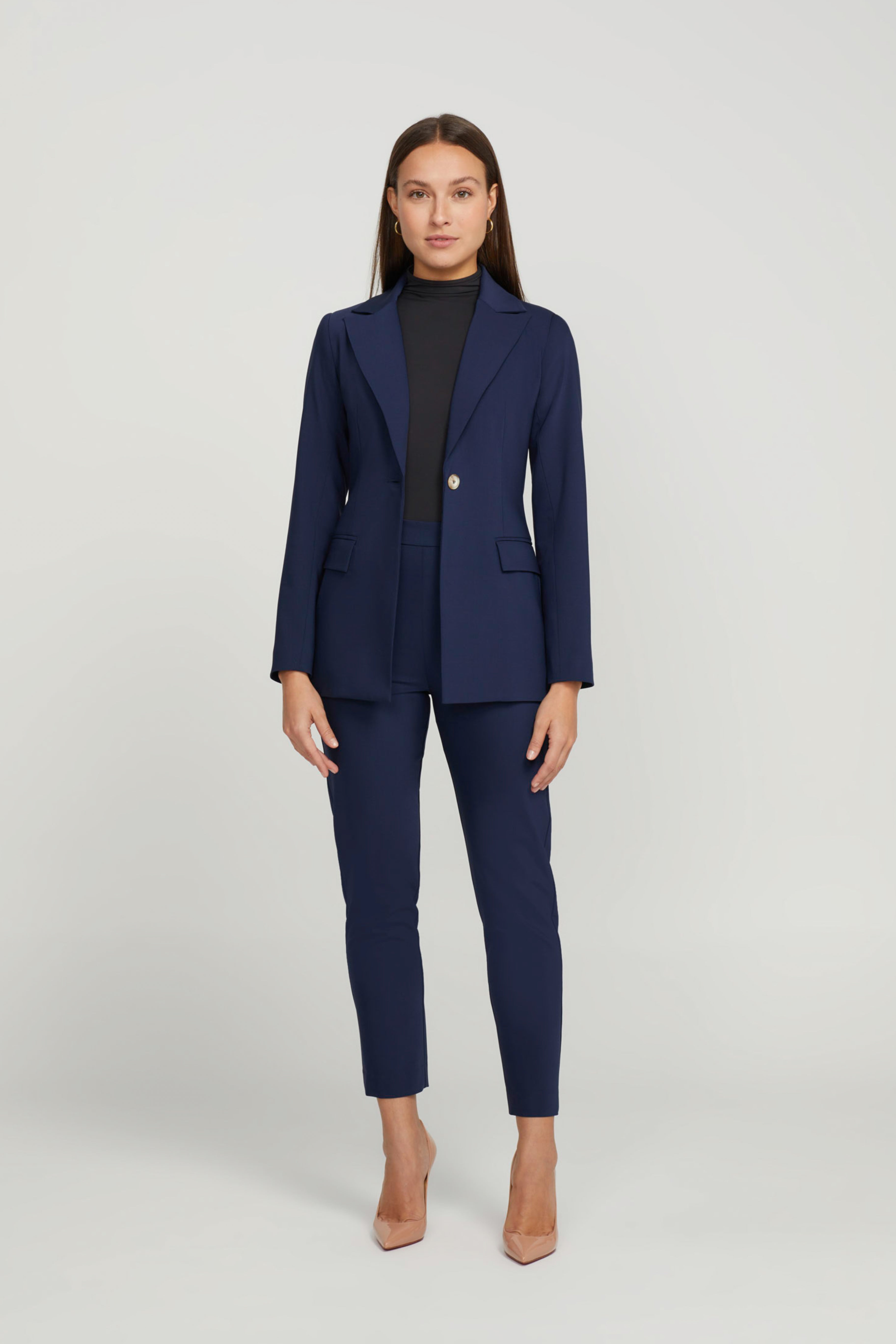 STRAIGHT TROUSER SET NAVY