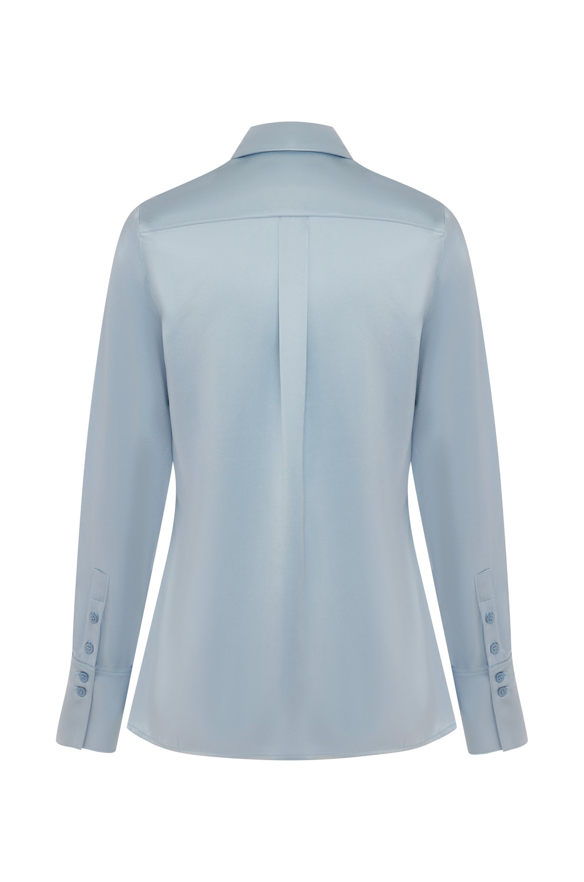 SILK SHIRT - HYDRANGEA