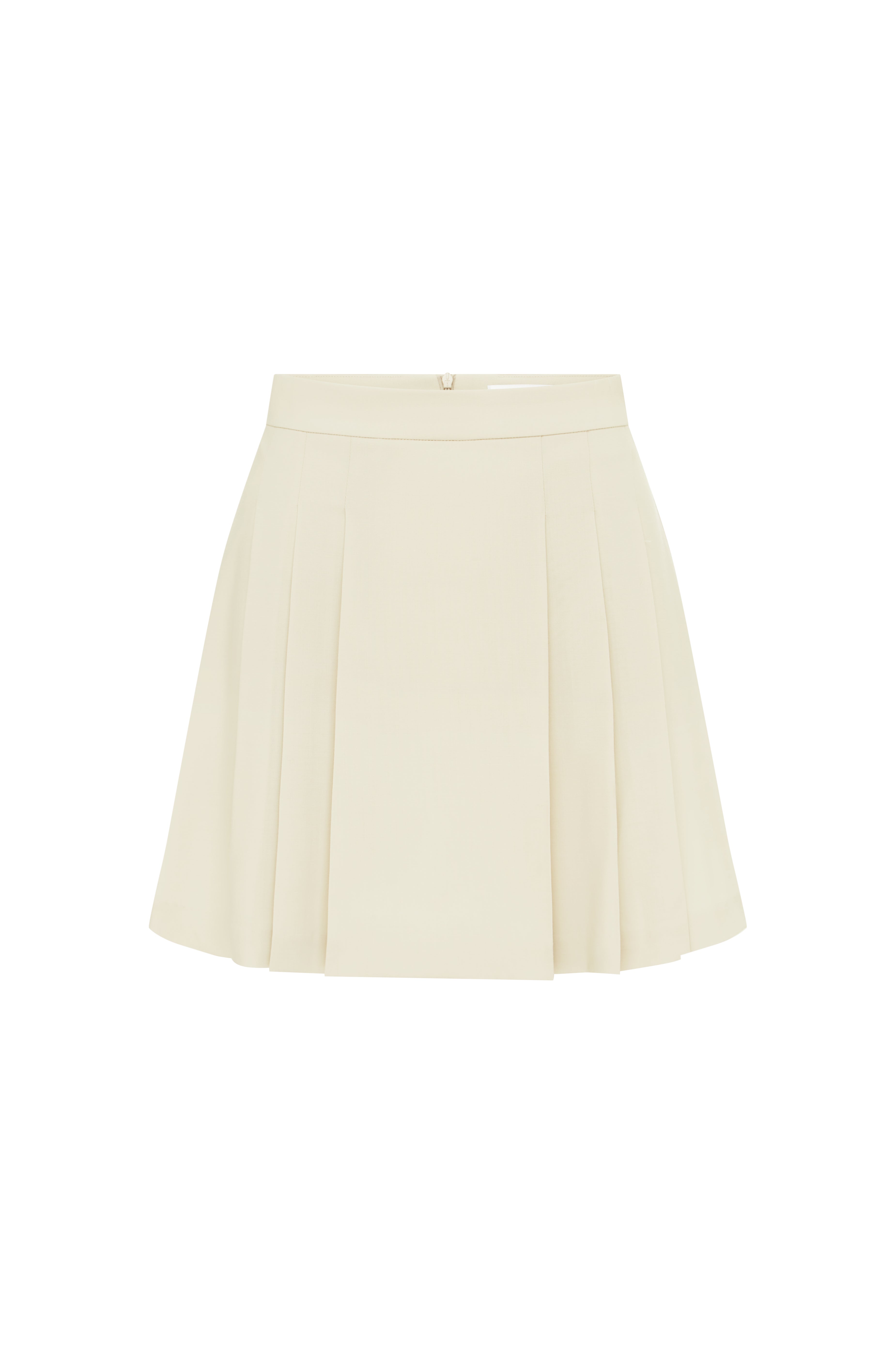 PLEAT SKIRT SET LATTE