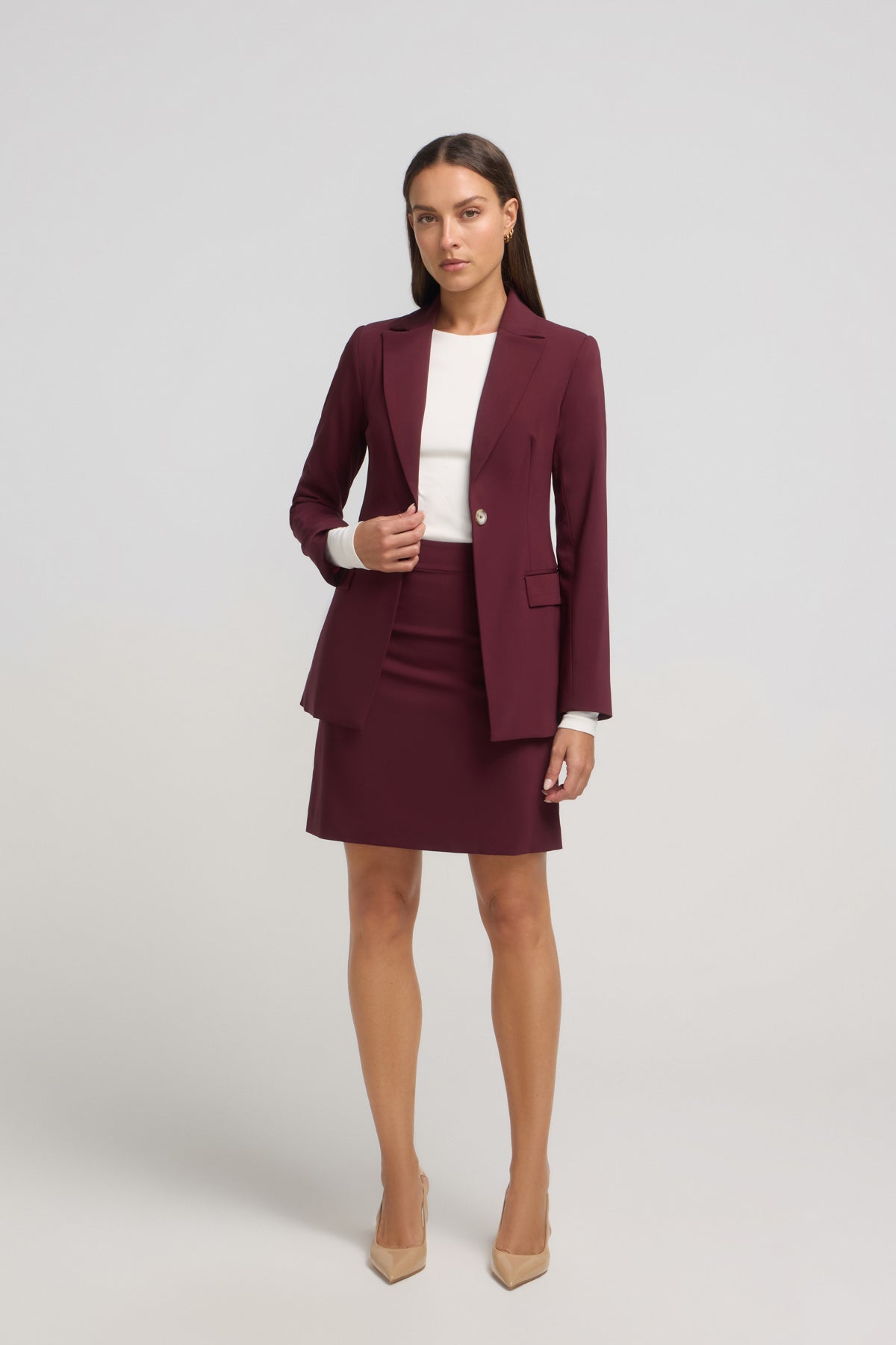 A-LINE SKIRT SET SANGIOVESE