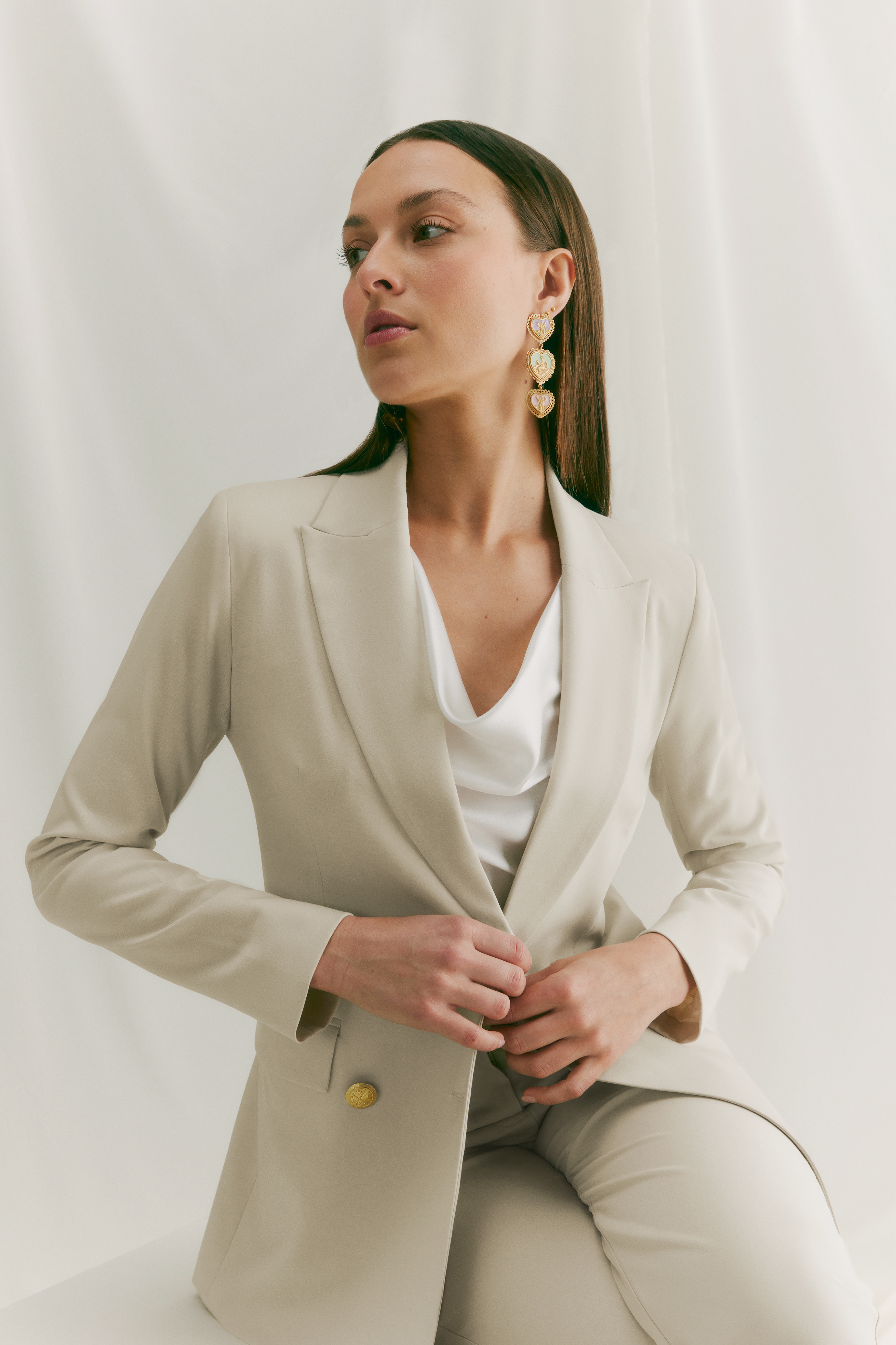 SOPHIA BLAZER LATTE