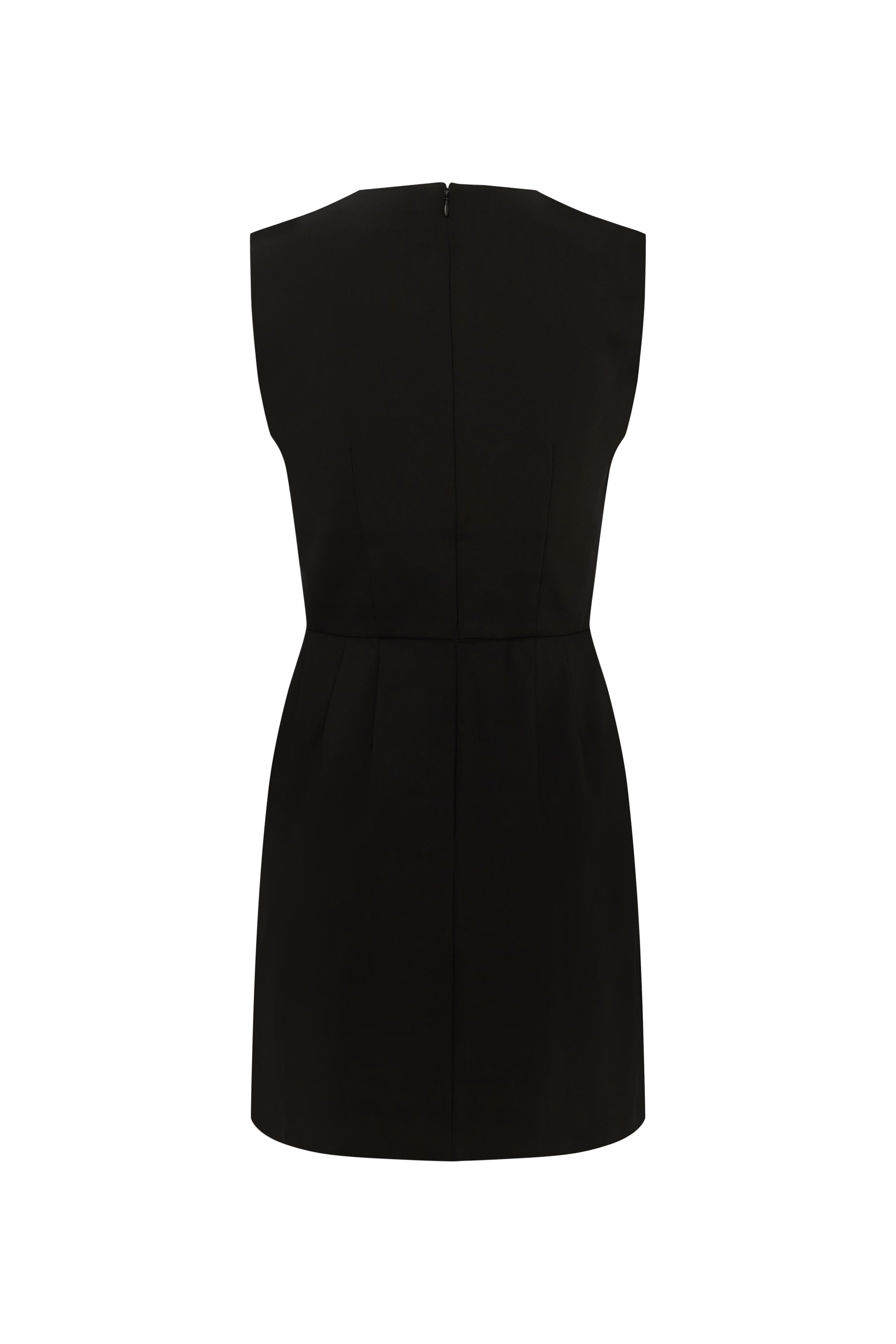 A-LINE DRESS BLACK