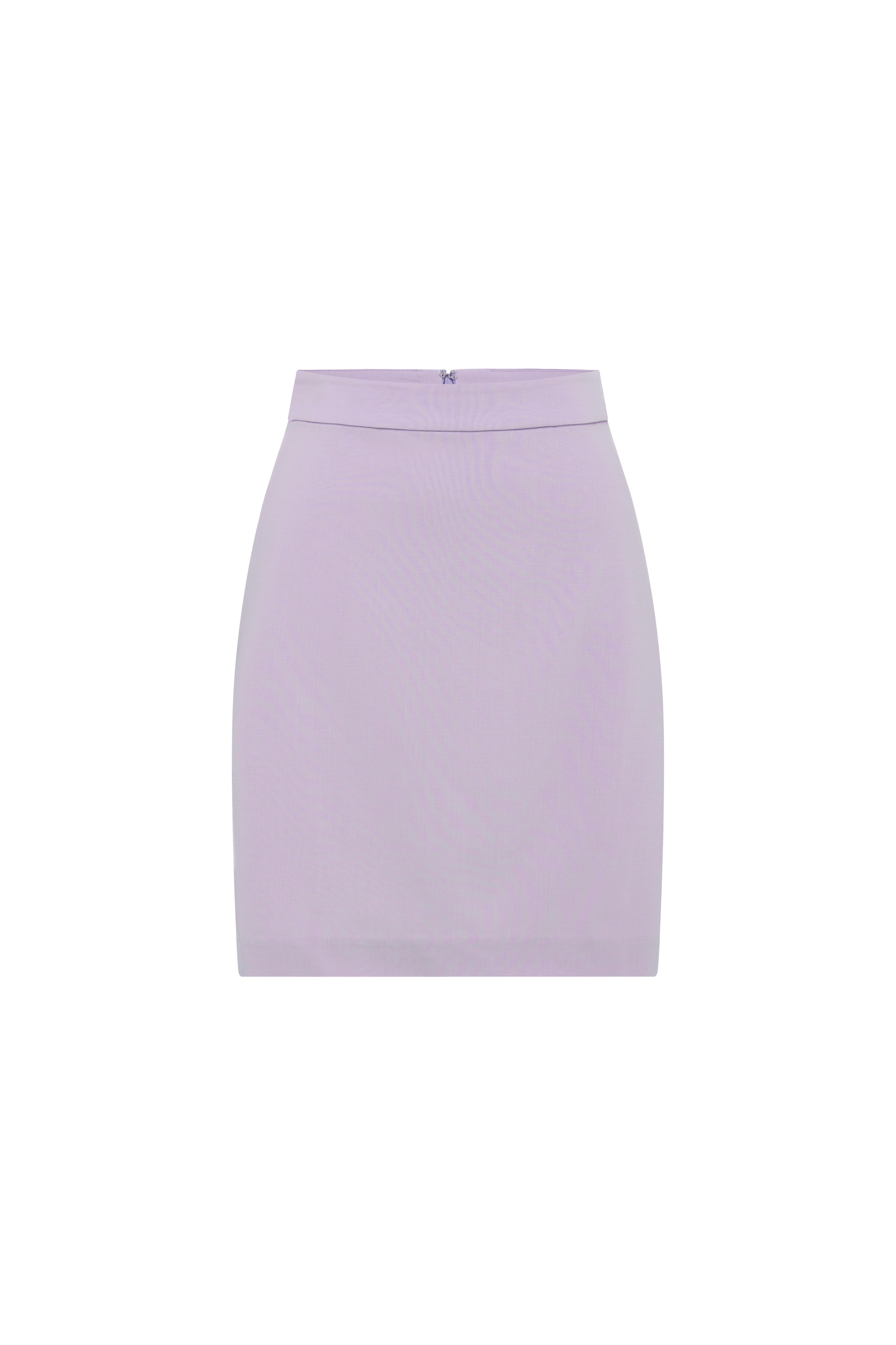 A-LINE SKIRT WISTERIA