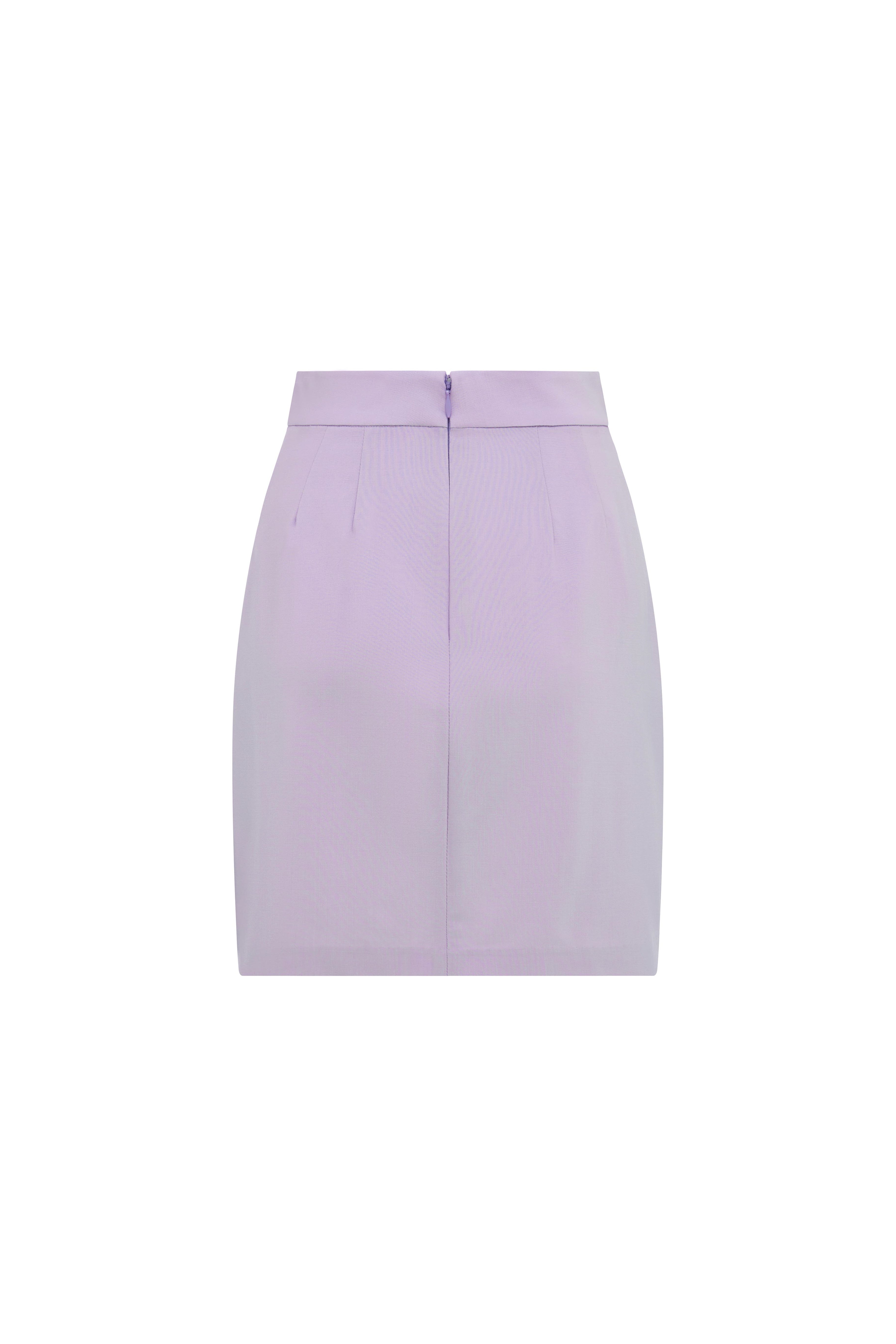 A-LINE SKIRT WISTERIA