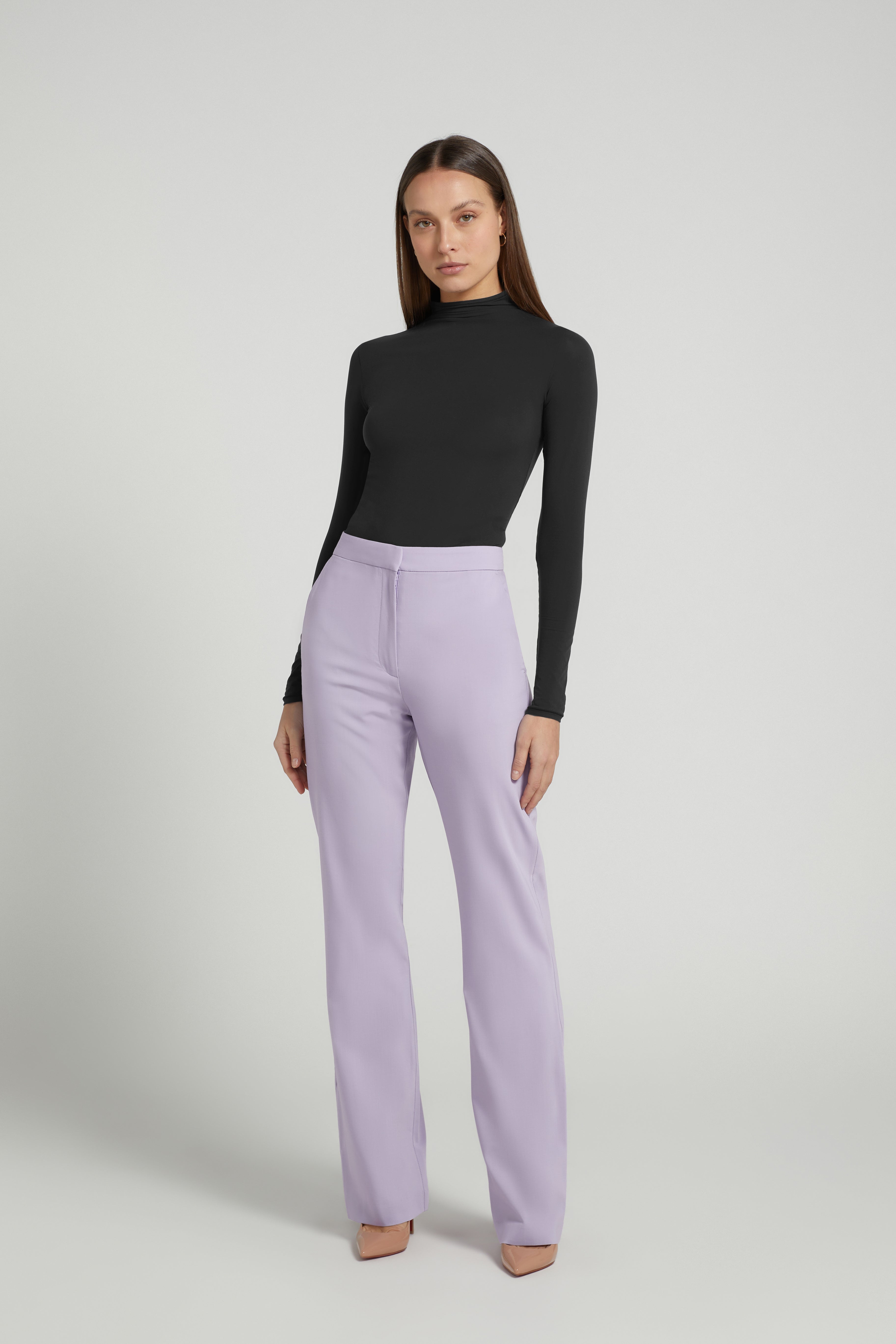 LONGLINE TROUSER WISTERIA