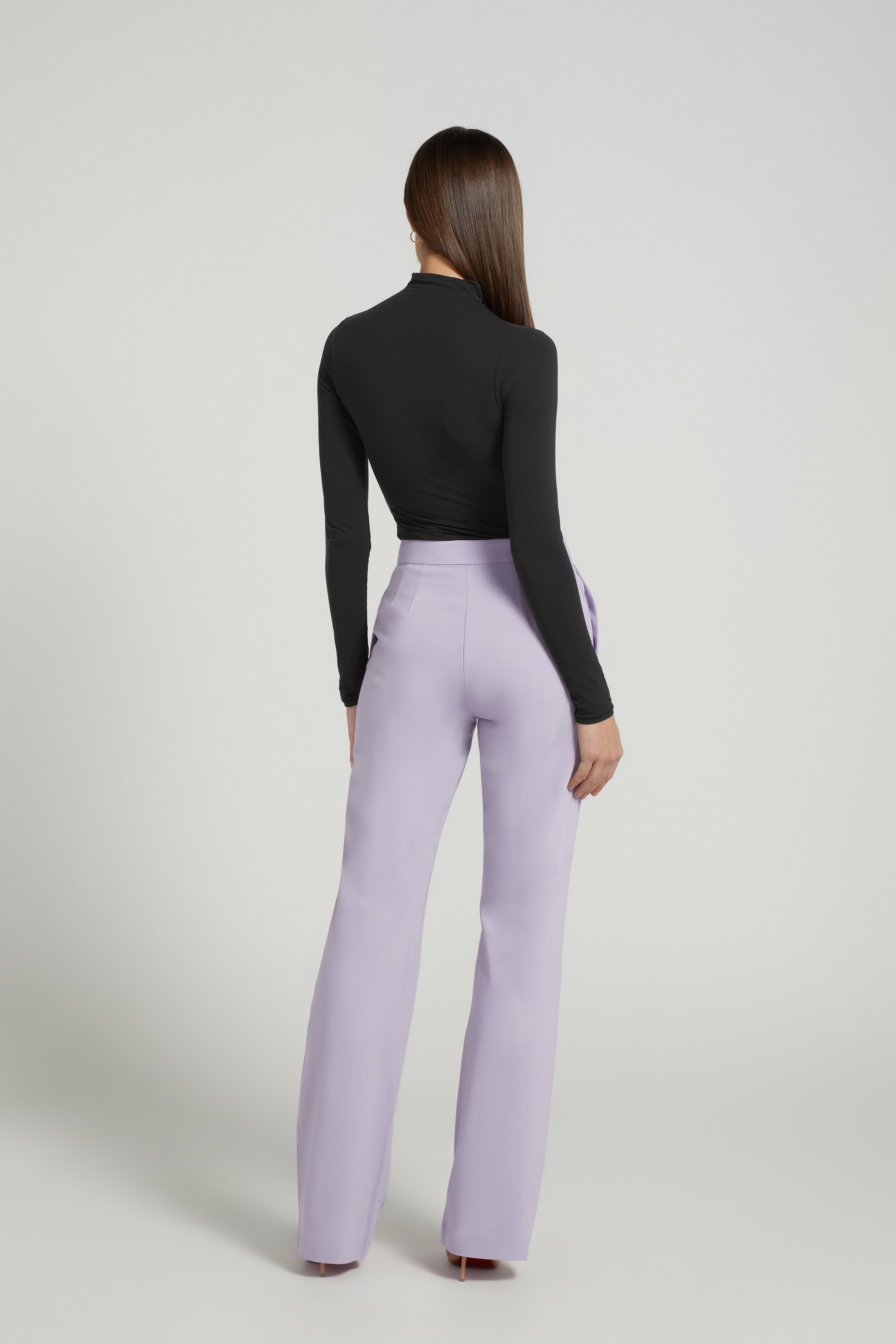 LONGLINE TROUSER WISTERIA