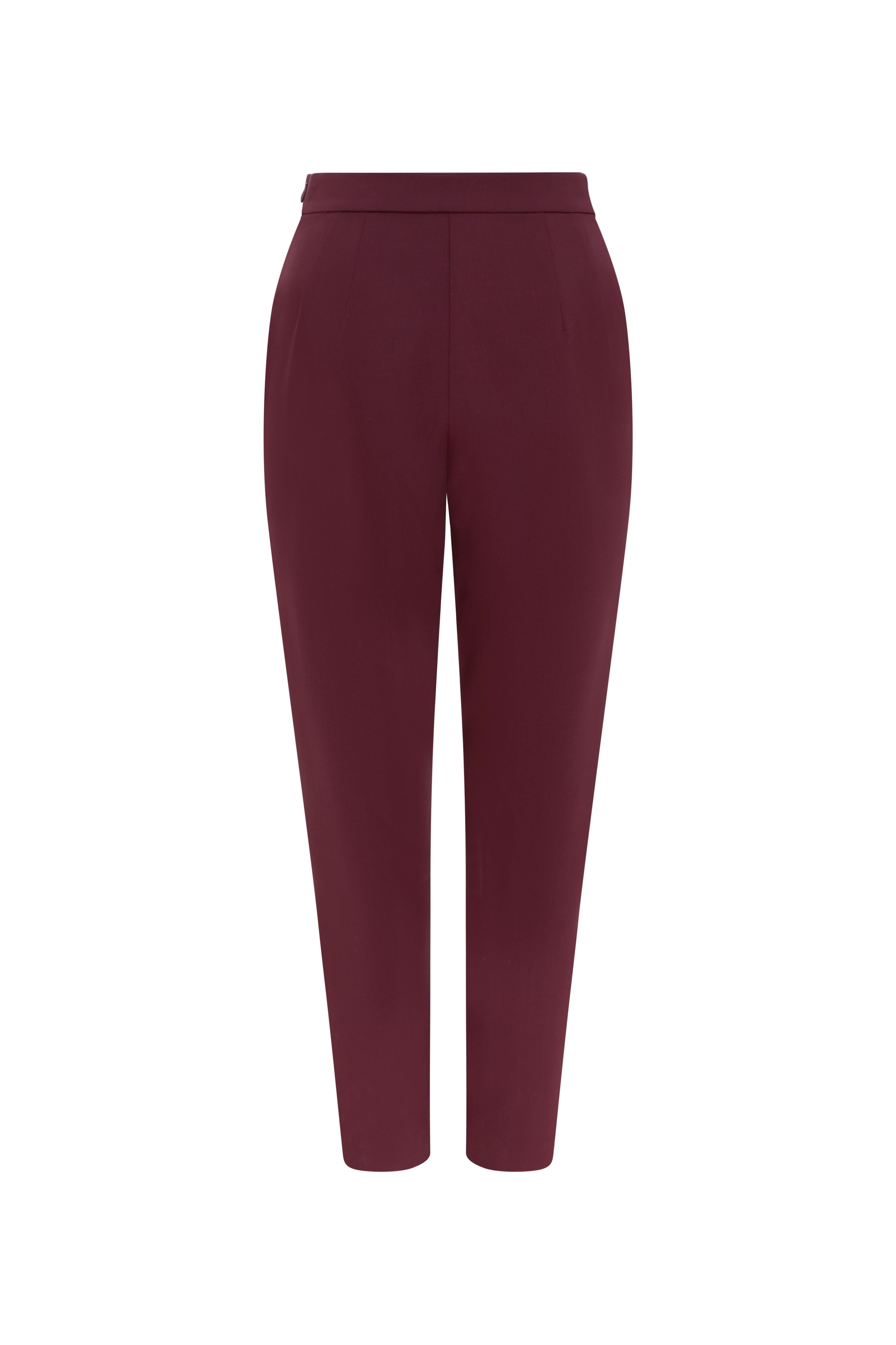 STRAIGHT TROUSER SET SANGIOVESE