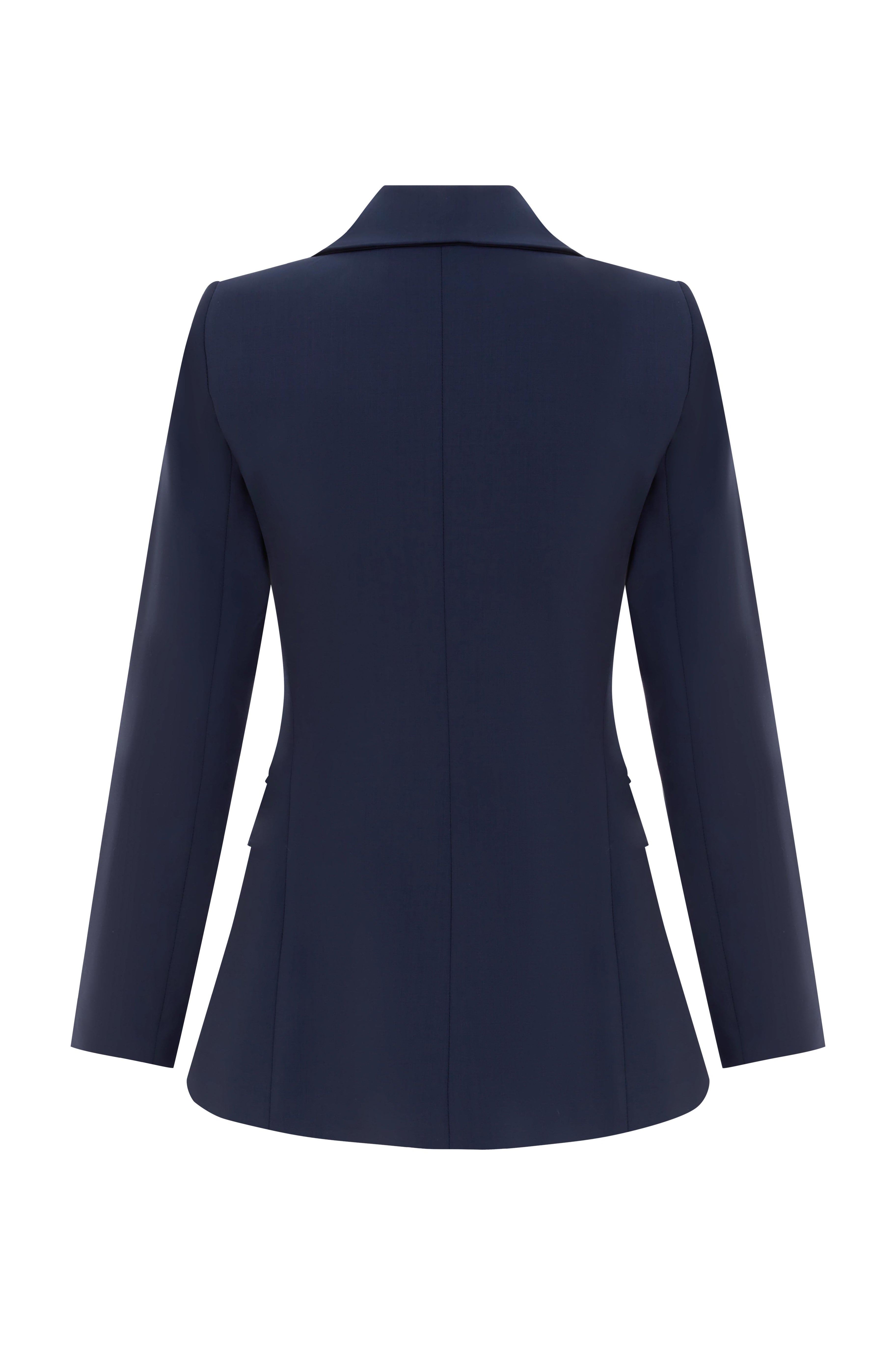 PENCIL SKIRT SUIT SET in Navy