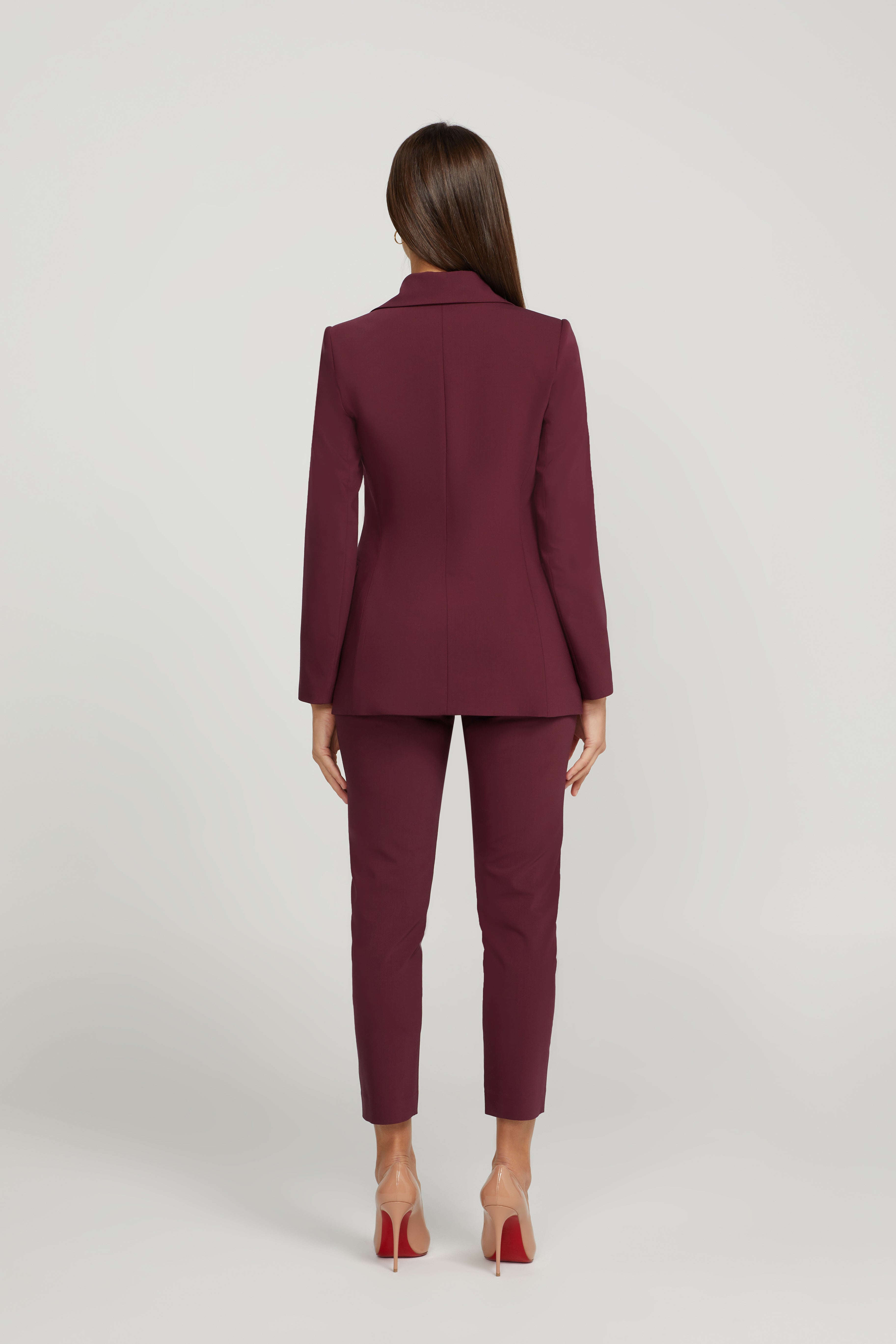 STRAIGHT TROUSER SET SANGIOVESE