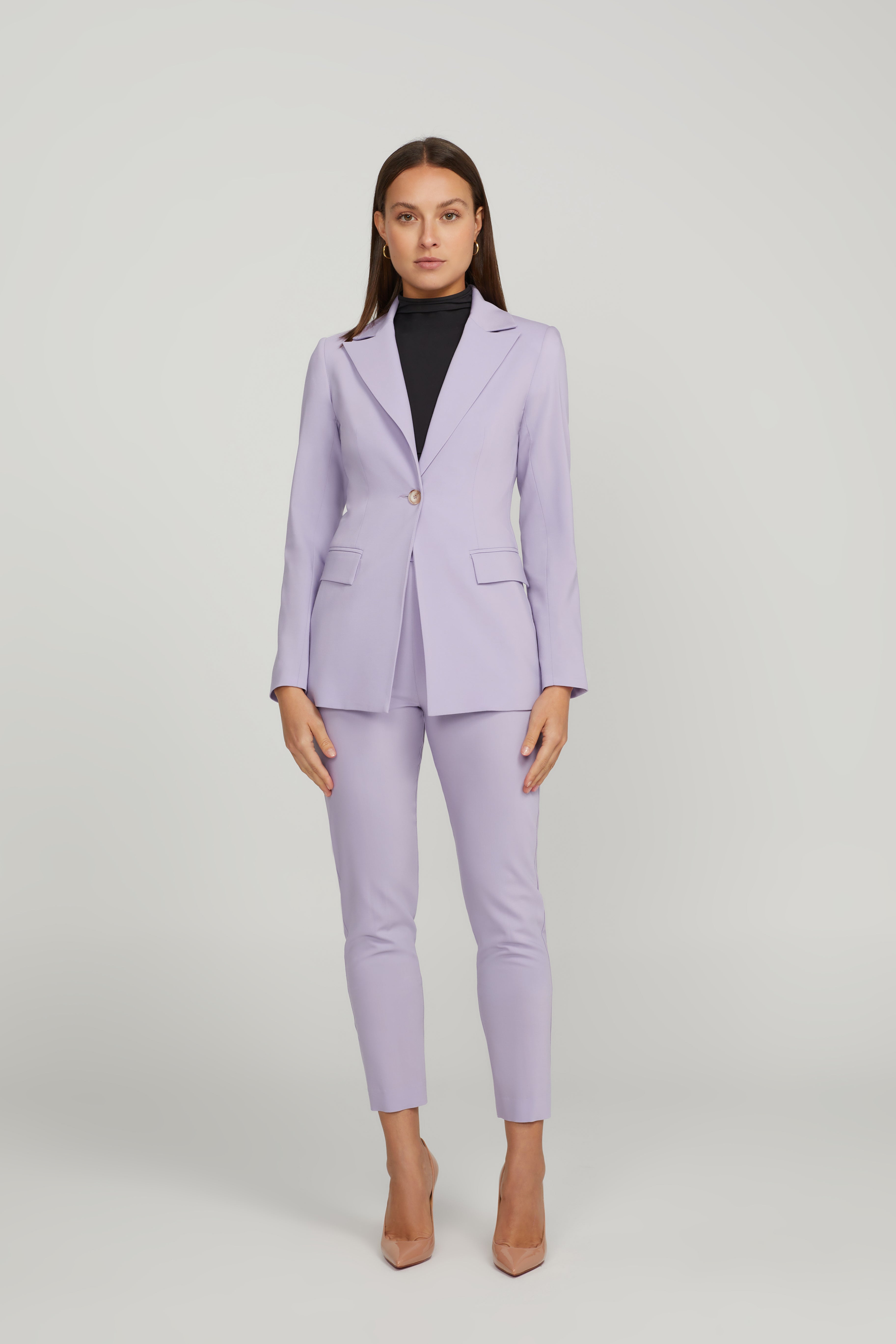 STRAIGHT TROUSER SET WISTERIA