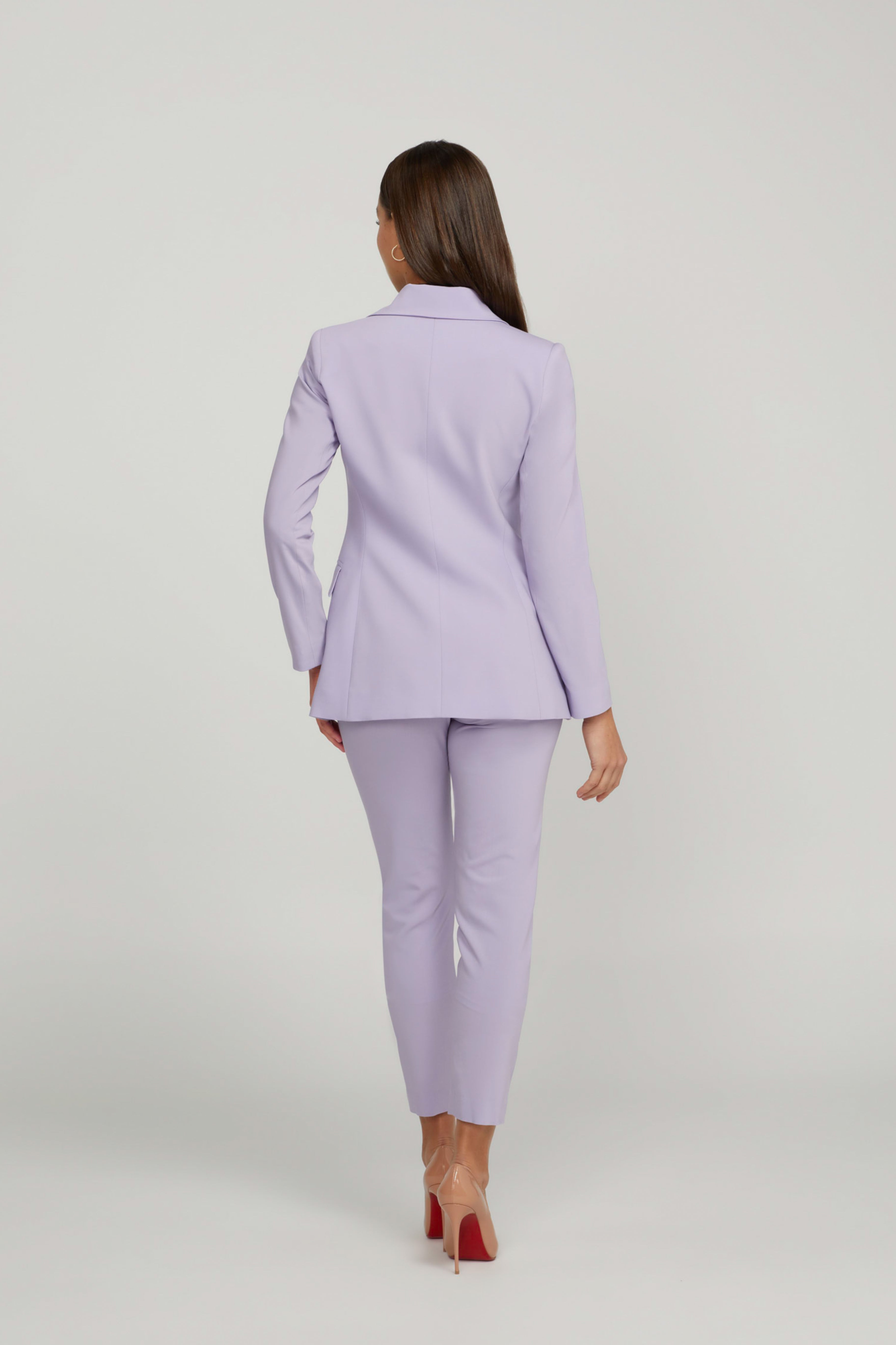 STRAIGHT TROUSER SET WISTERIA