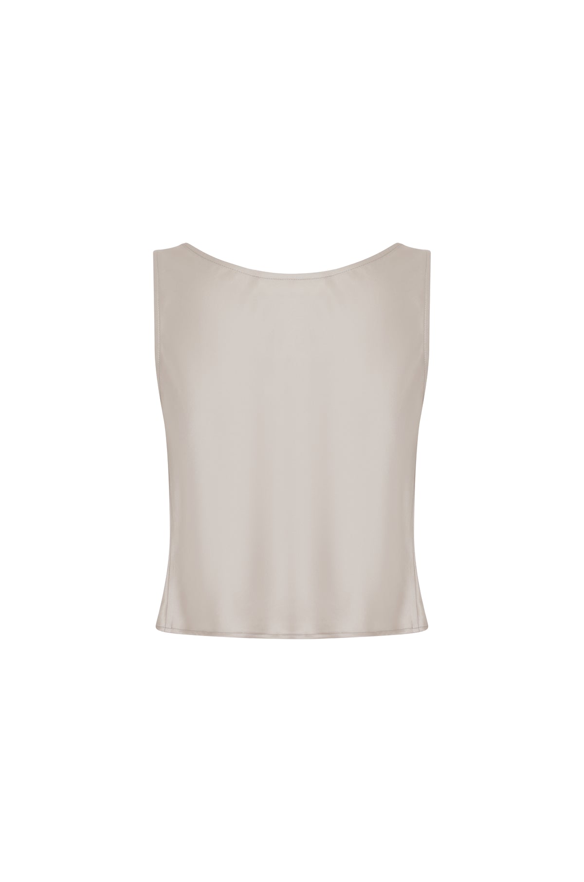 SILK CAMI - OYSTER