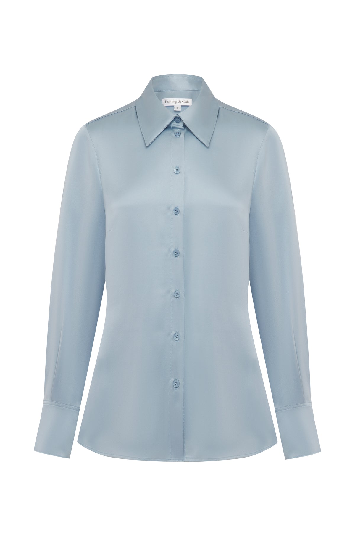 SILK SHIRT - HYDRANGEA