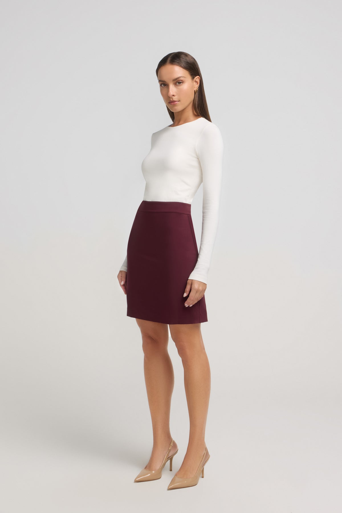 A-LINE SKIRT SANGIOVESE