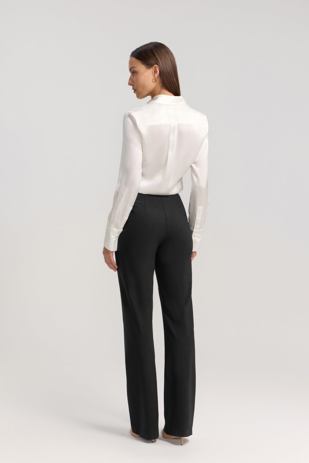 SILK SHIRT - WHITE
