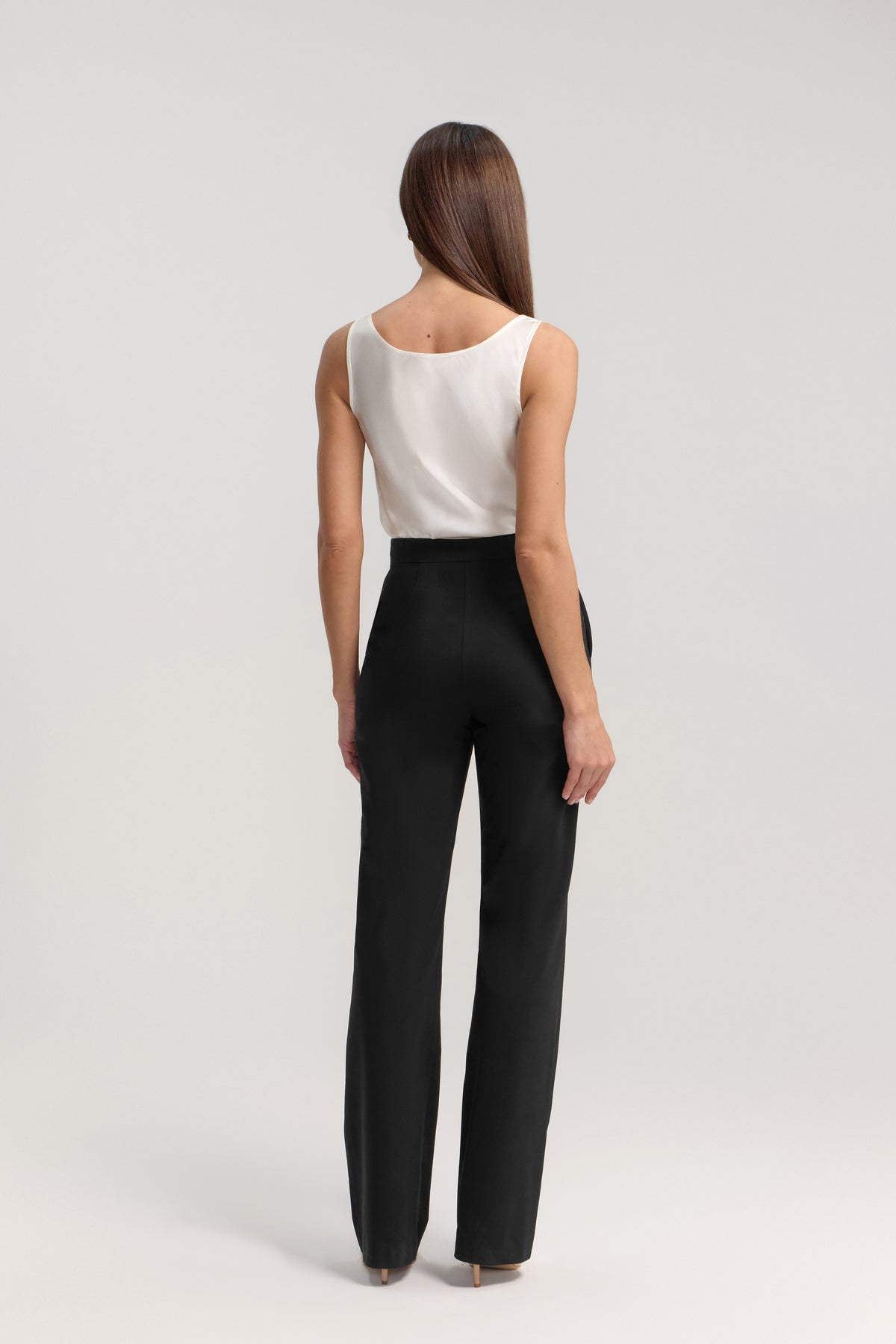 SILK CAMI - WHITE