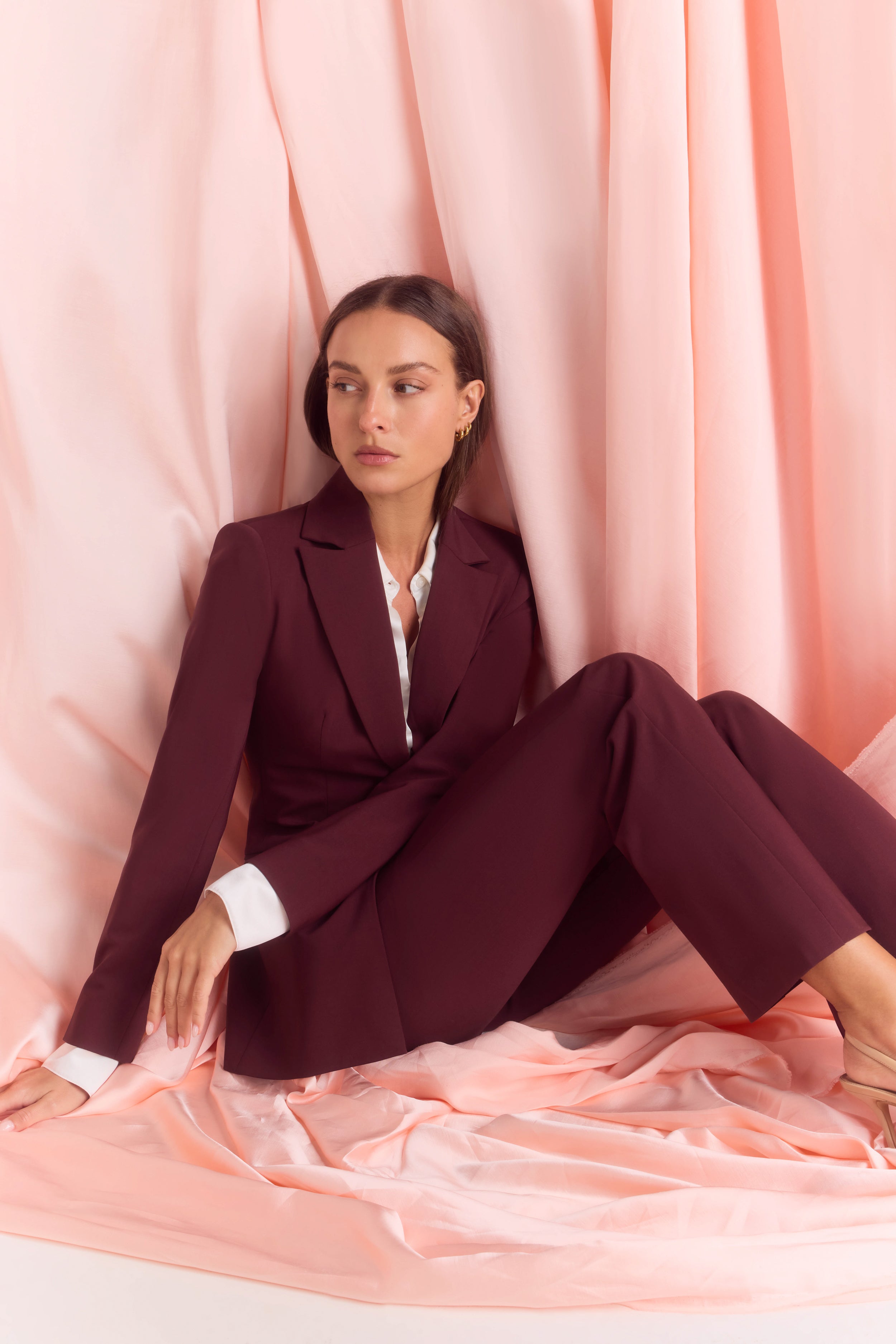LONGLINE TROUSER SANGIOVESE