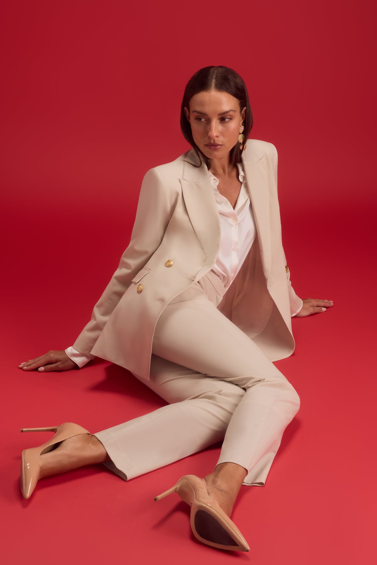 CLASSIC TROUSERS - LATTE