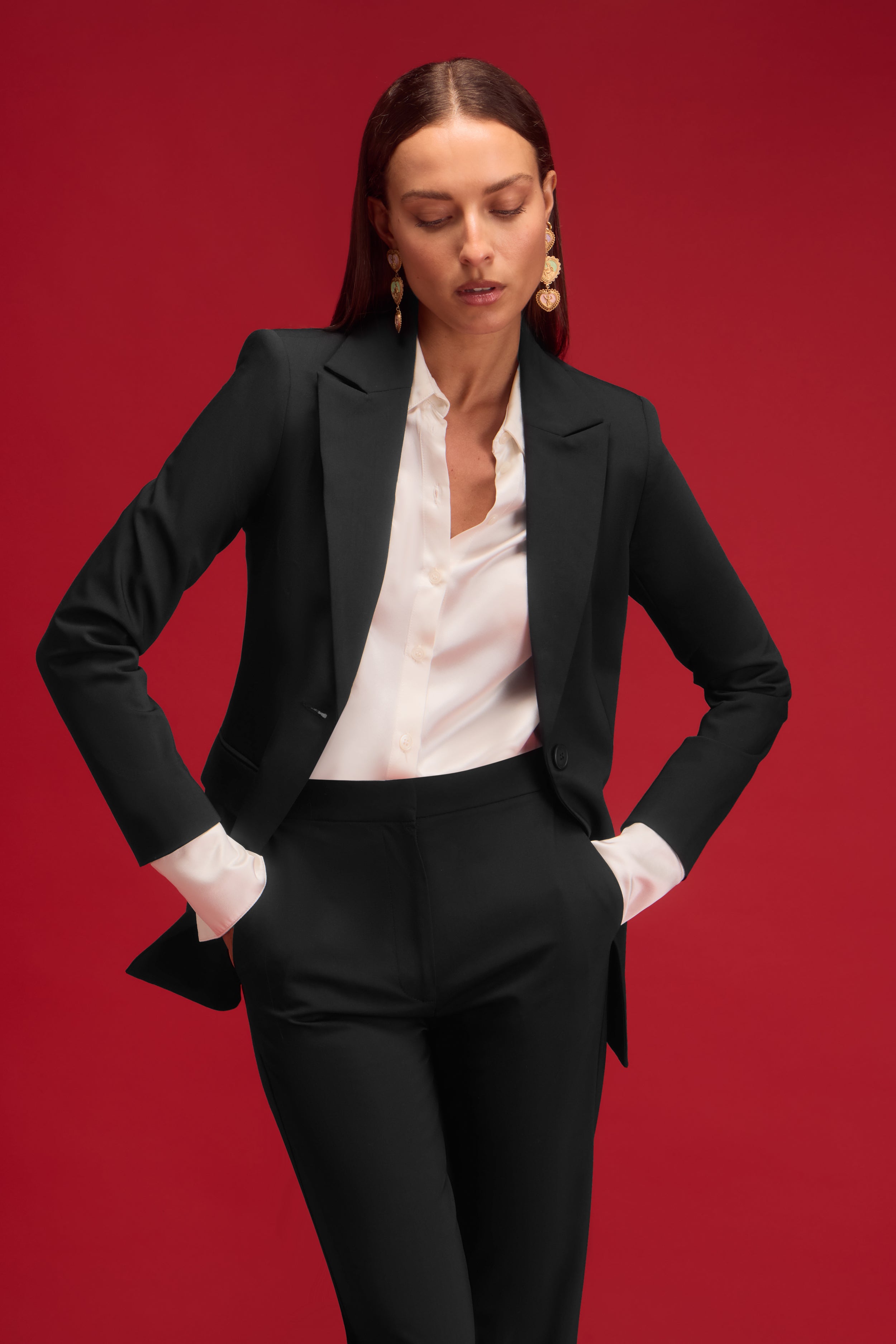 SILK SHIRT WHITE
